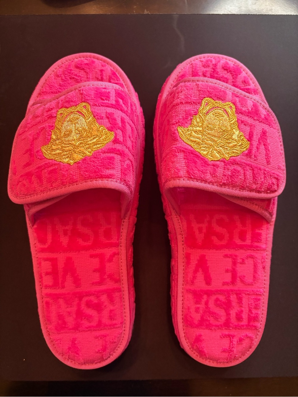 Versace Medusa Slides (Brand New)